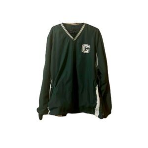 Sport tech v neck raglan wind shirt XL USED